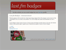 Tablet Screenshot of lastfm.freedig.org